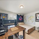 Austin Getaway Gym Yoga Yard Bbq Games Wifi