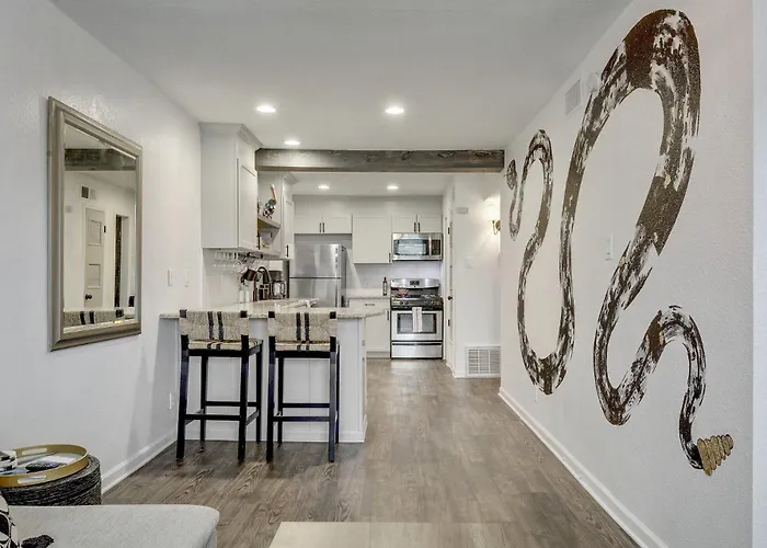 Artsy Space In Travis Heights With Shared Pool - Ash!