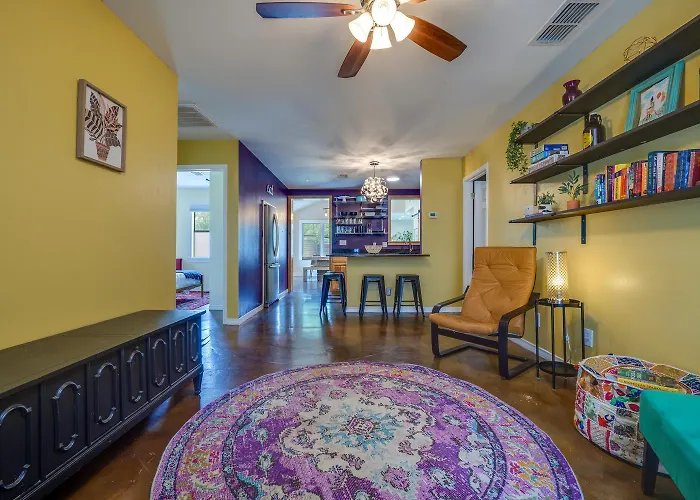 Two-Home Heart Of Austin Compound & Karaoke Lounge
