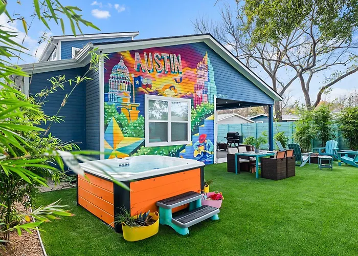 Stylish 4Br With Infrared Sauna, Hot Tub, Cornhole And Cowboy Pool