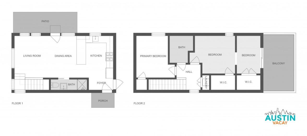 Holiday home Super Stunning Back House W Terrace In East Chavez Austin