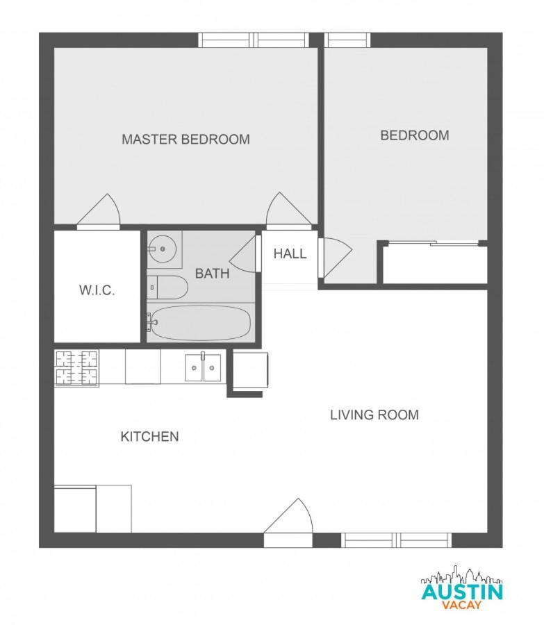 Adorable N Lamar Living, Pool And Comfort For Apartment *