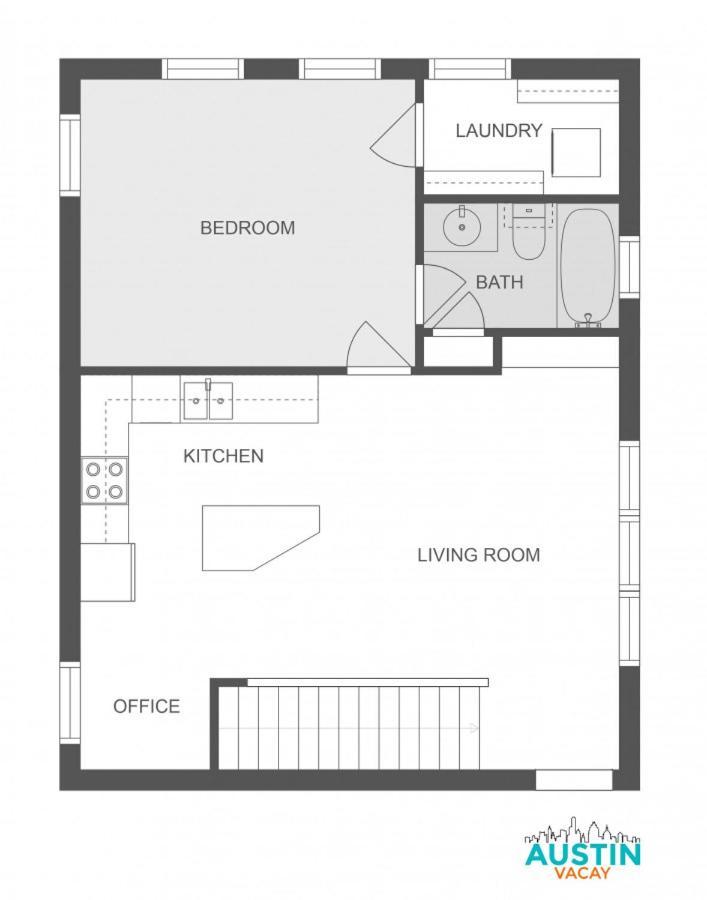 Beautiful King Accommodations, Luxury Linen, And Washer And Dryer Apartment Austin