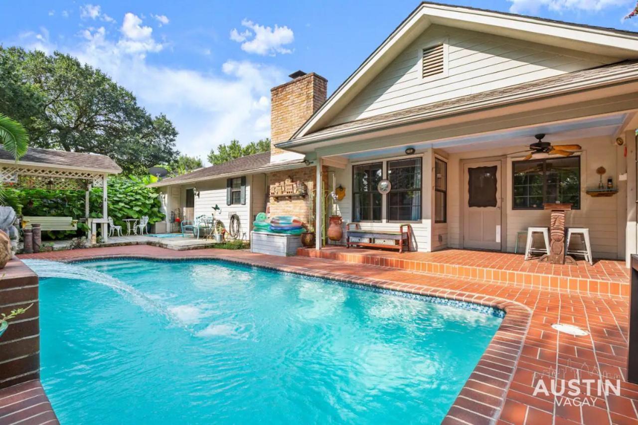 Backyard Bliss W Private Pool Unique Family Austin