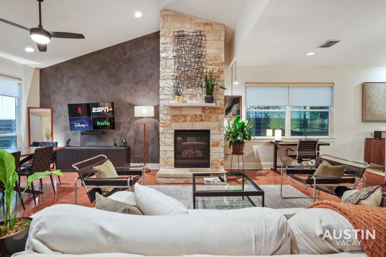 Stylish Retreat W Outdoor Oasis In Heart Of Austin