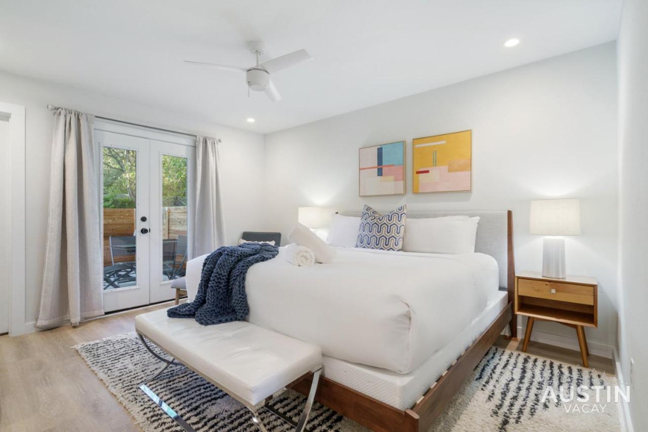 Close To Barton Springs And Zilker W King Br And Patio Apartment Austin