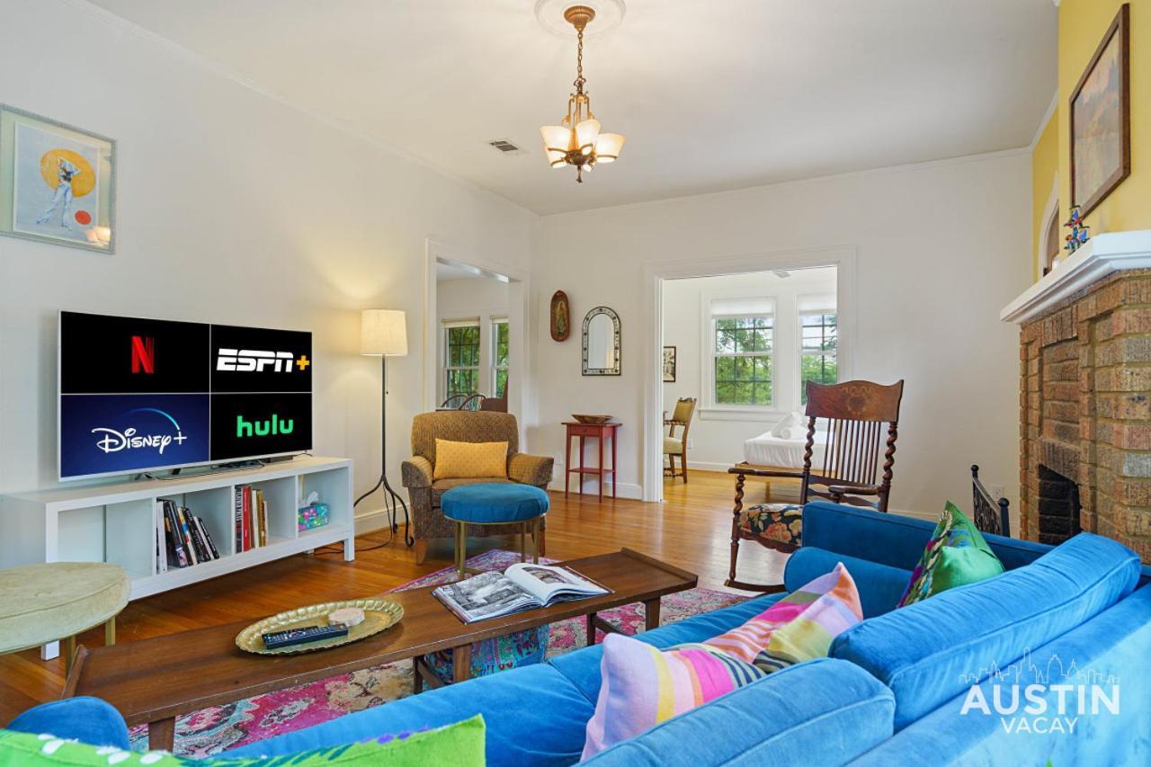 Charming Vintage House In Zilker With Hot Tub And Parking Austin
