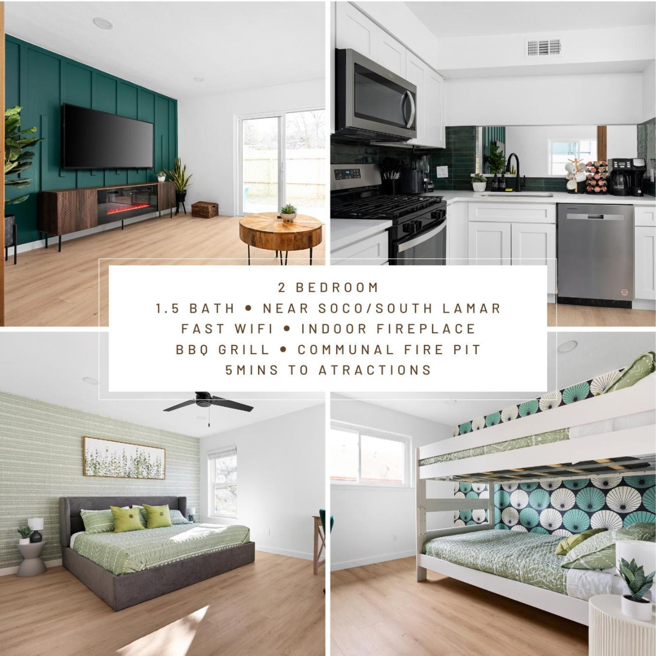 Artsy Pad By S Lamar - Soco With Patio Apartment *