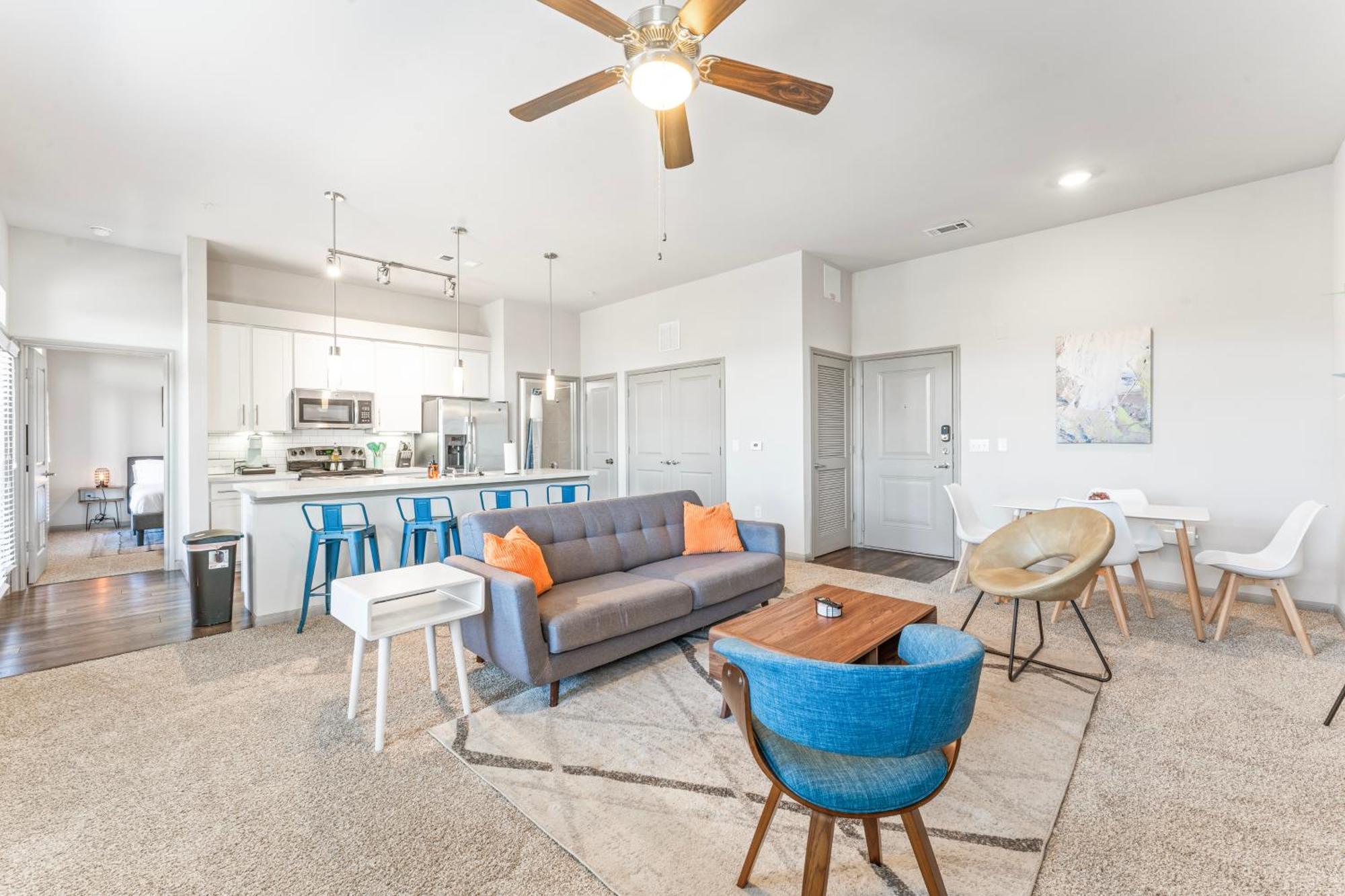 Spacious 2br King Bed Close To Downtown And Airport