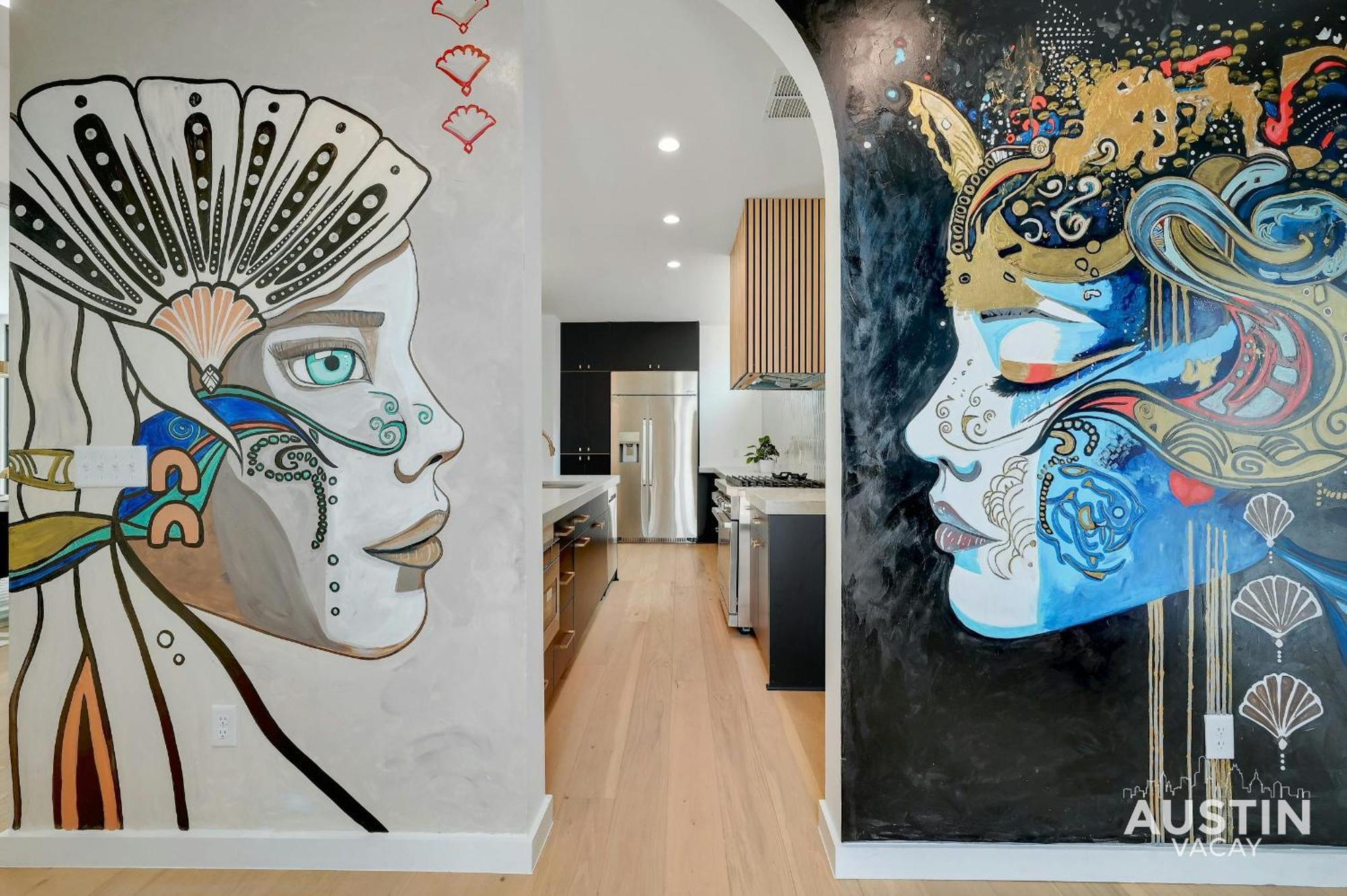 Dwelling Of Divine Duality Private Luxury Pool Austin