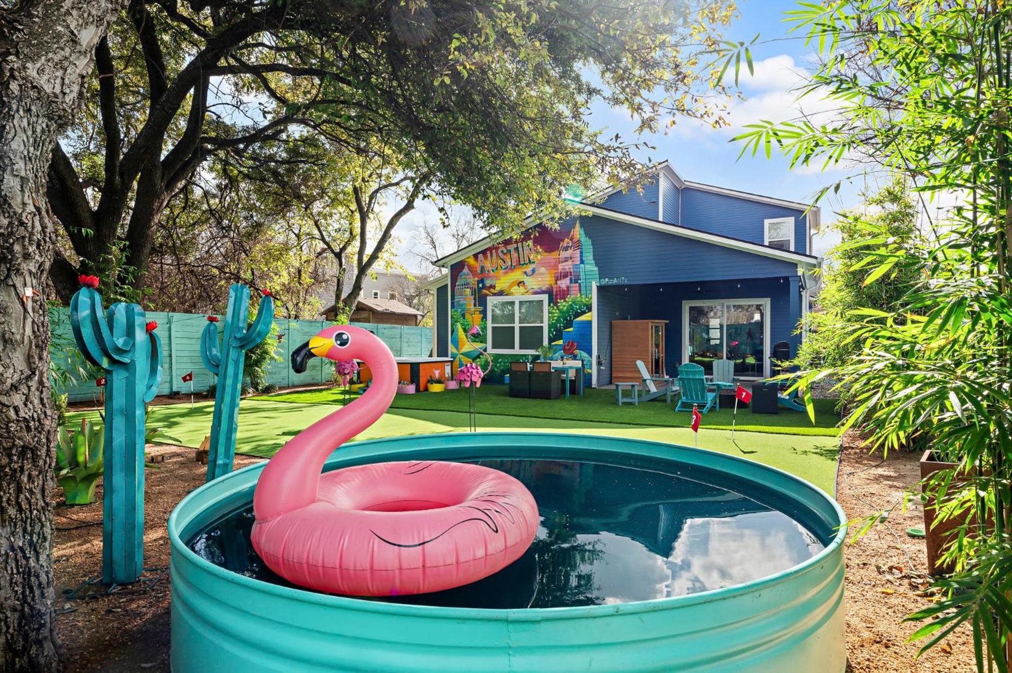 Stylish 4br With Infrared Sauna, Hot Tub, Cornhole And Cowboy Pool Holiday home Austin