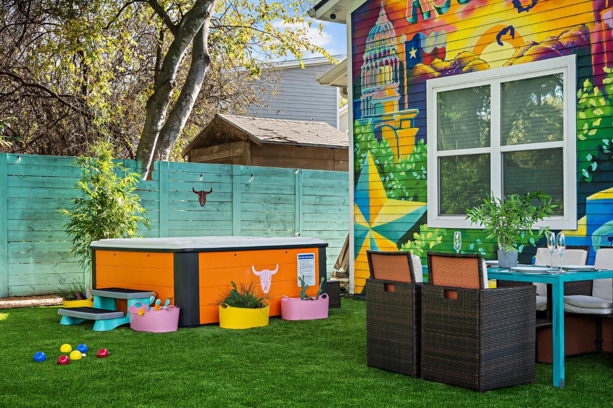 Stylish 4br With Infrared Sauna, Hot Tub, Cornhole And Cowboy Pool *