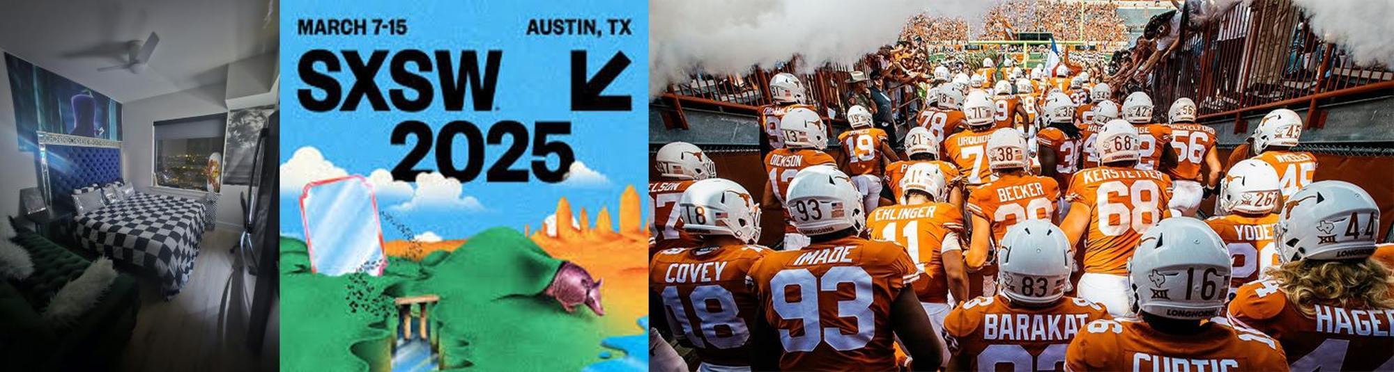 Sxsw Ut Hook 'em Horns Skyloft Apartment