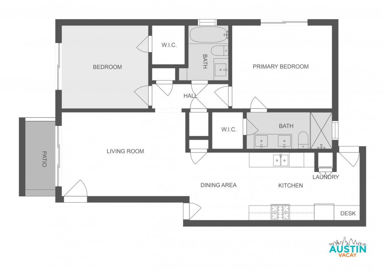 Charming Modern Pool Patio Free Parking * Austin