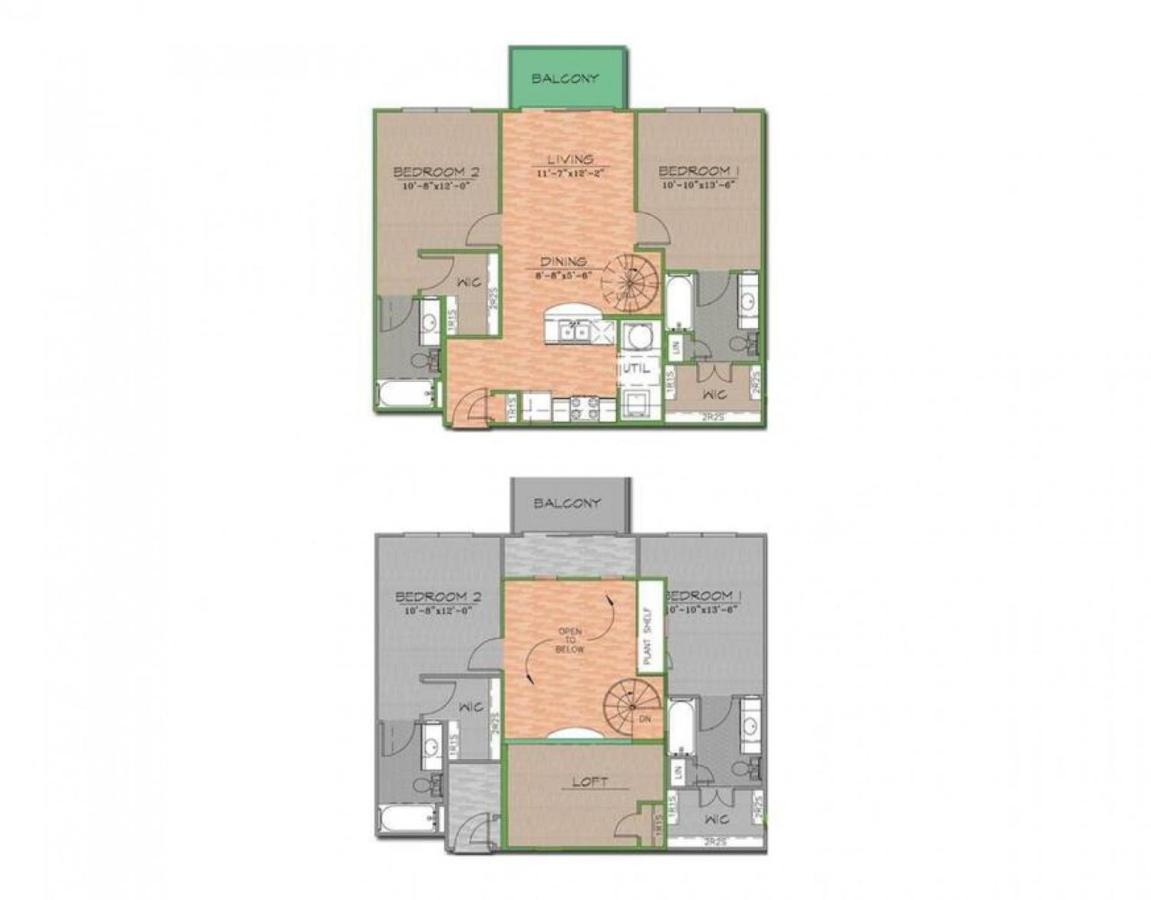 Apartment Spectacular Location West Campus For 8 Loft *